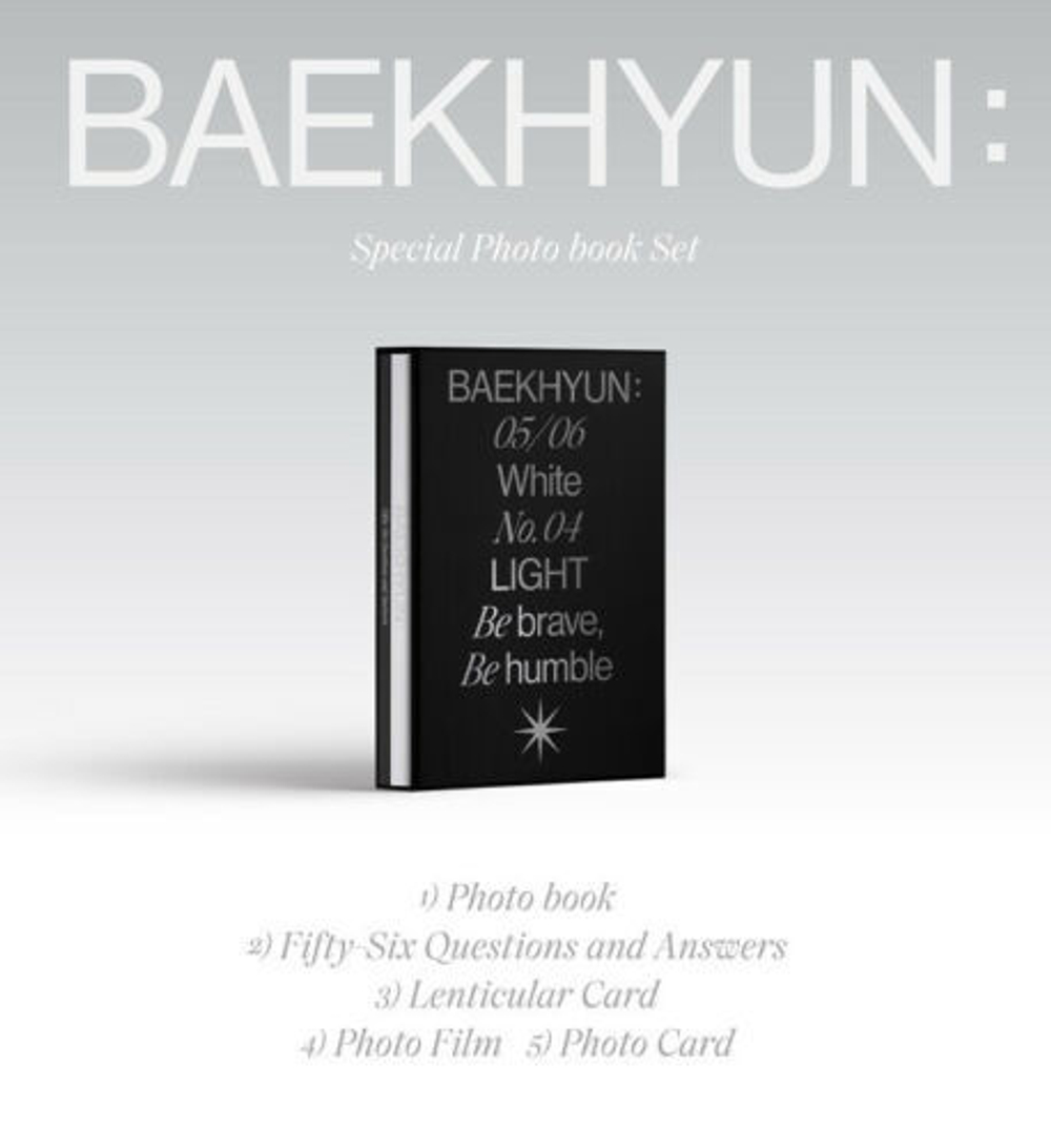 EXO BAEKHYUN - [BAEKHYUN:] SPECIAL PHOTO BOOK SET