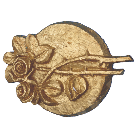 Динес Ю. С. Цветы к памятнику А. С. Пушкина на Спасопесковской площади (Москва). Гипс. 1993