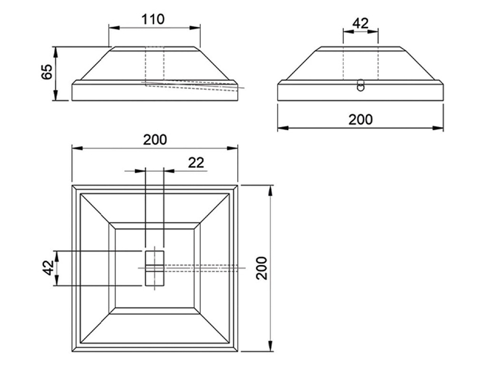 Кровельная опора ТМС 20ЛС