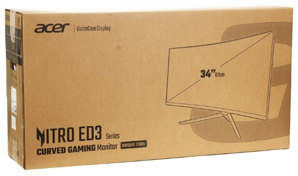 Монитор 34&#34; Acer Nitro ED343CURJ0bmiippx/UM.CE3EE.004 черный