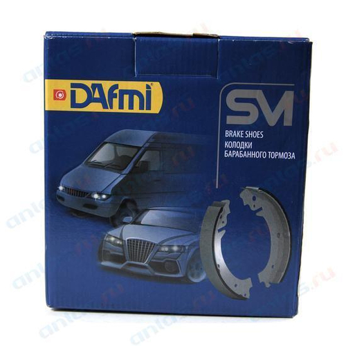 Колодки тормозные задние для ВАЗ 2109, 2110, 2114, Калина, Приора, Гранта без АБС Dafmi