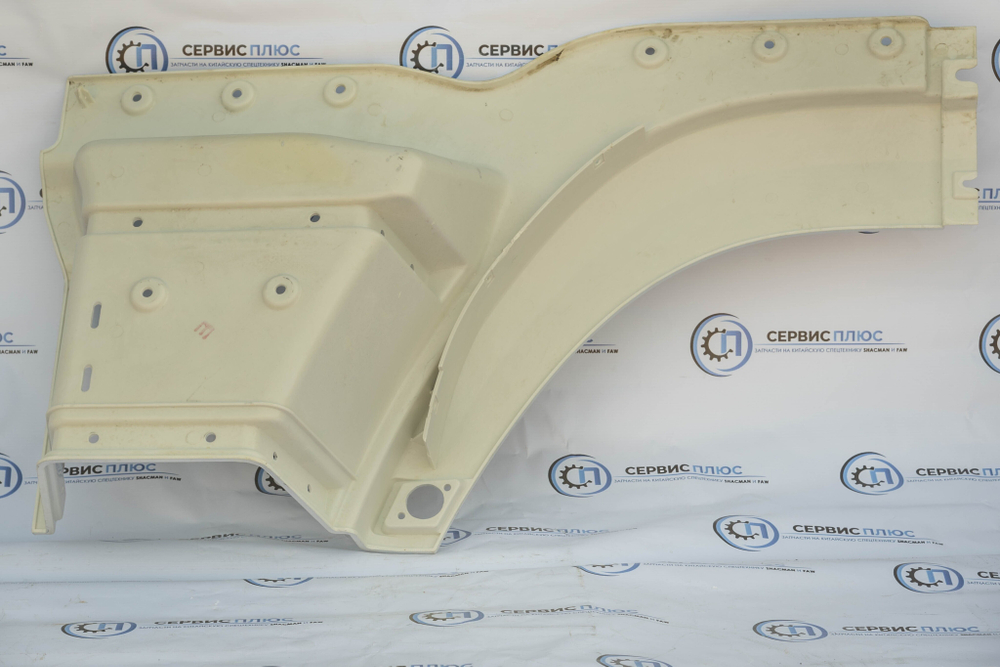 Крыло БЕЛОЕ SHAANXI SHACMAN X3000 длинное с подножкой правое DZ14251240012