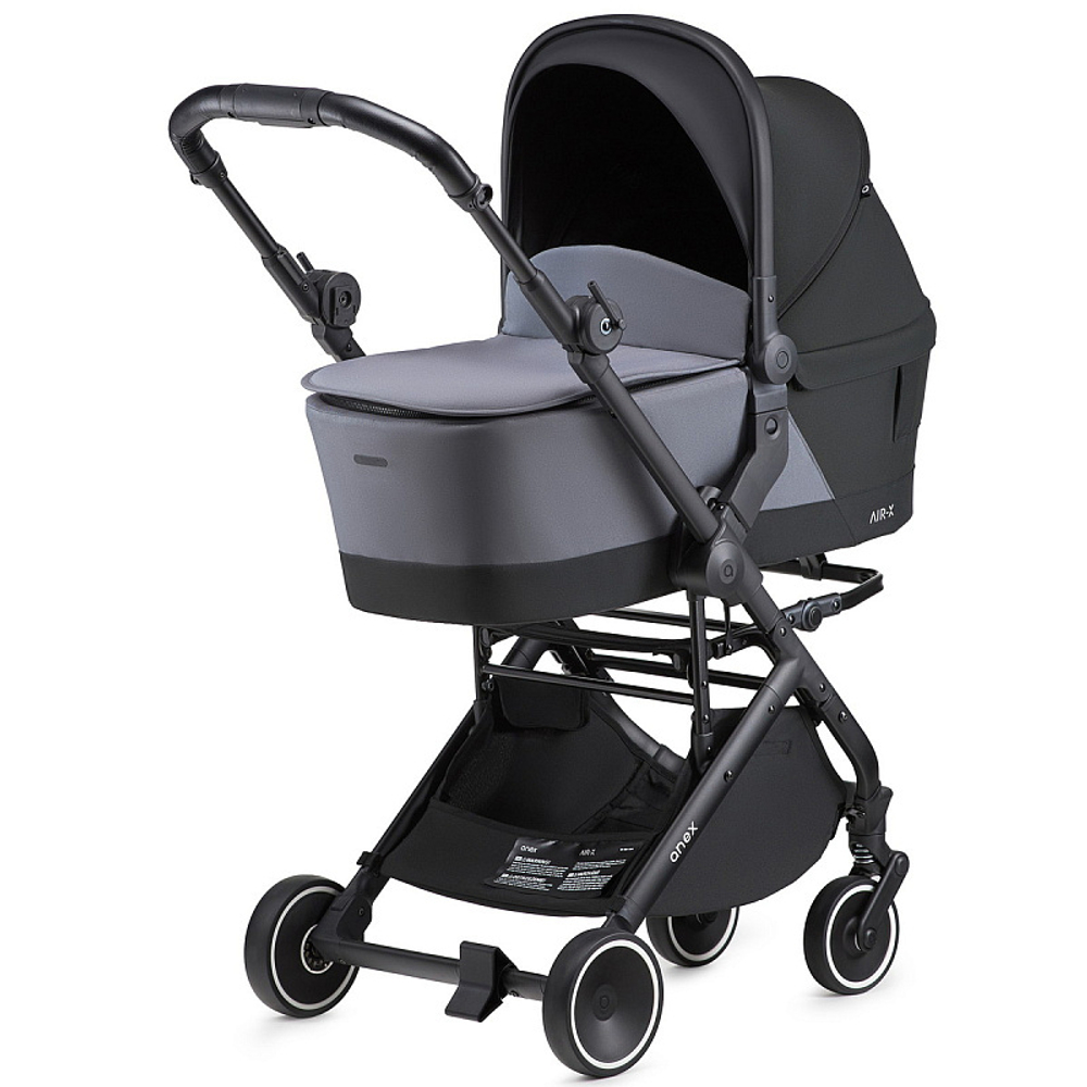 Детская коляска Anex Air-X Travel Cot 2 в 1 blue/black Ax-08/L/Ax-C-01