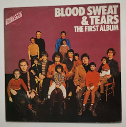 Винтажная виниловая пластинка LP Blood Sweat and Tears The First Album (Holland 1973)
