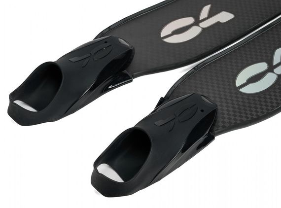 Ласты C4 Carbon Sportech Silicone Carbon T700 черный