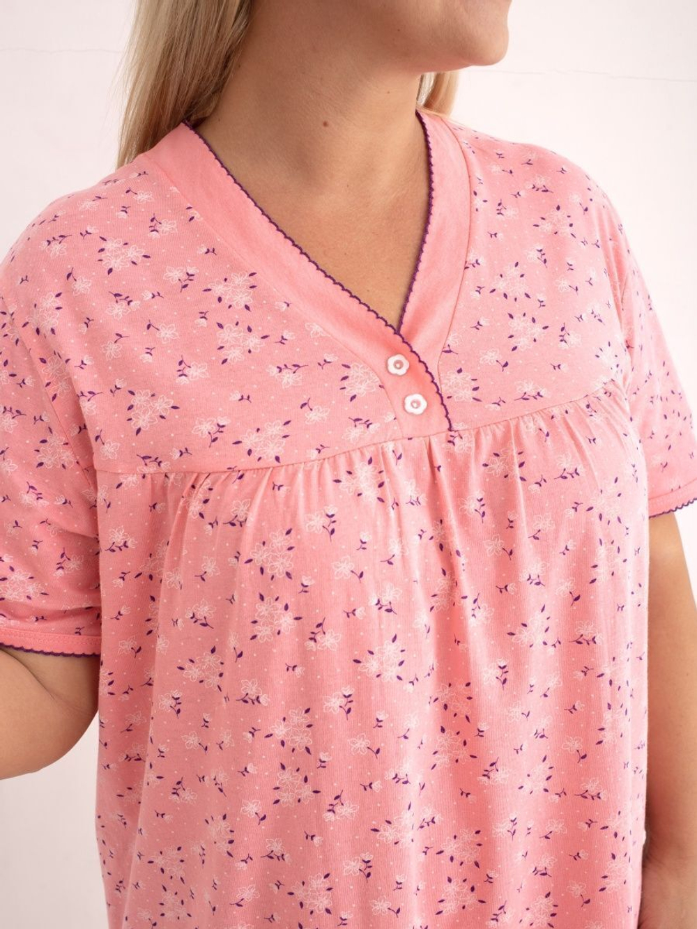 Сорочка к/р С0001 норма