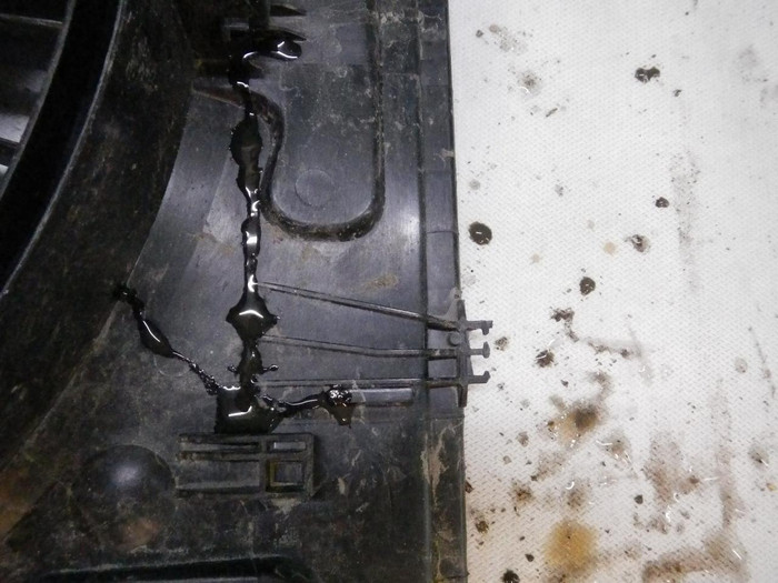 Диффузор с вентилятором Mercedes GLC X253 (15-22)