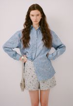 Рубашка с длинным рукавом Ice blue