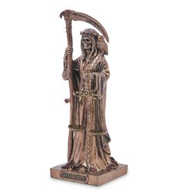 Veronese WS-1488 Статуэтка «Санта Муэрте с косой и весами»