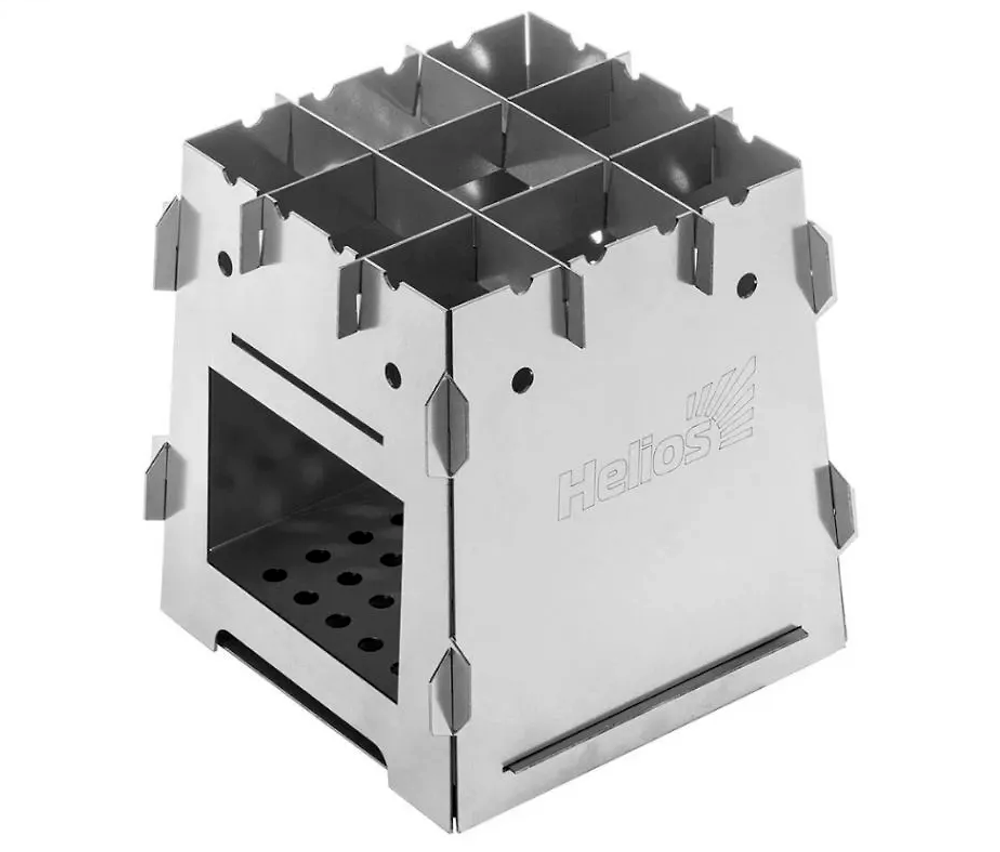 Печь-щепочница складная Helios ПМ-02