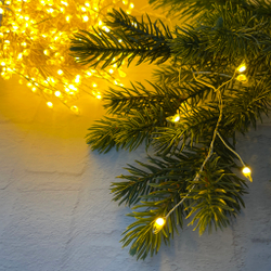 Гирлянда 1м Snake Light Капли Макро на серебряном проводе 400 ламп