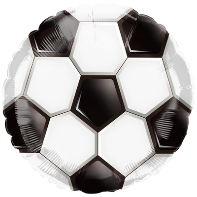 Фольгированный шар-фигура «Мяч футбольный», 81 см