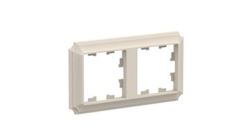 Рамка 2-м AtlasDesign Antique универс. беж. SE ATN100202