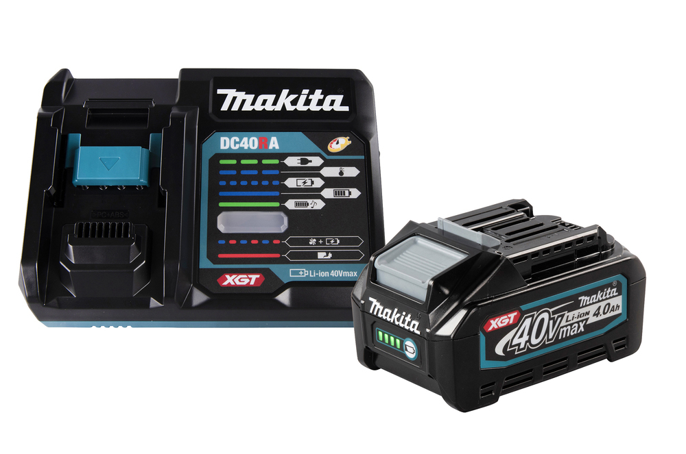 Набор аккум и з/у (XGT, 1x4.0Ач, DC40RA, картон) Makita 191J67-0 Li-ion 40В XGT DC40RA + BL4040