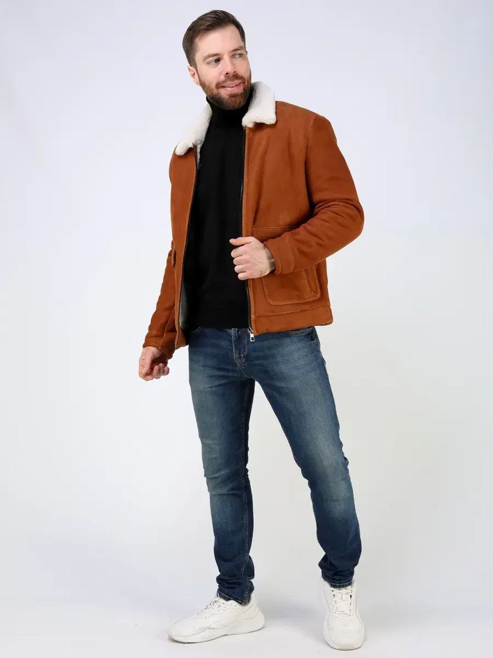 Дубленка зимняя натуральная