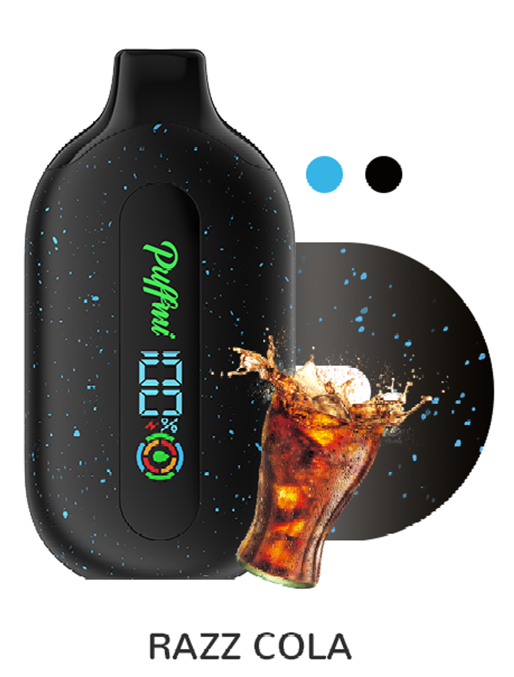 Puffmi Pure Razz cola - кола 12000 купить в Москве с доставкой по России