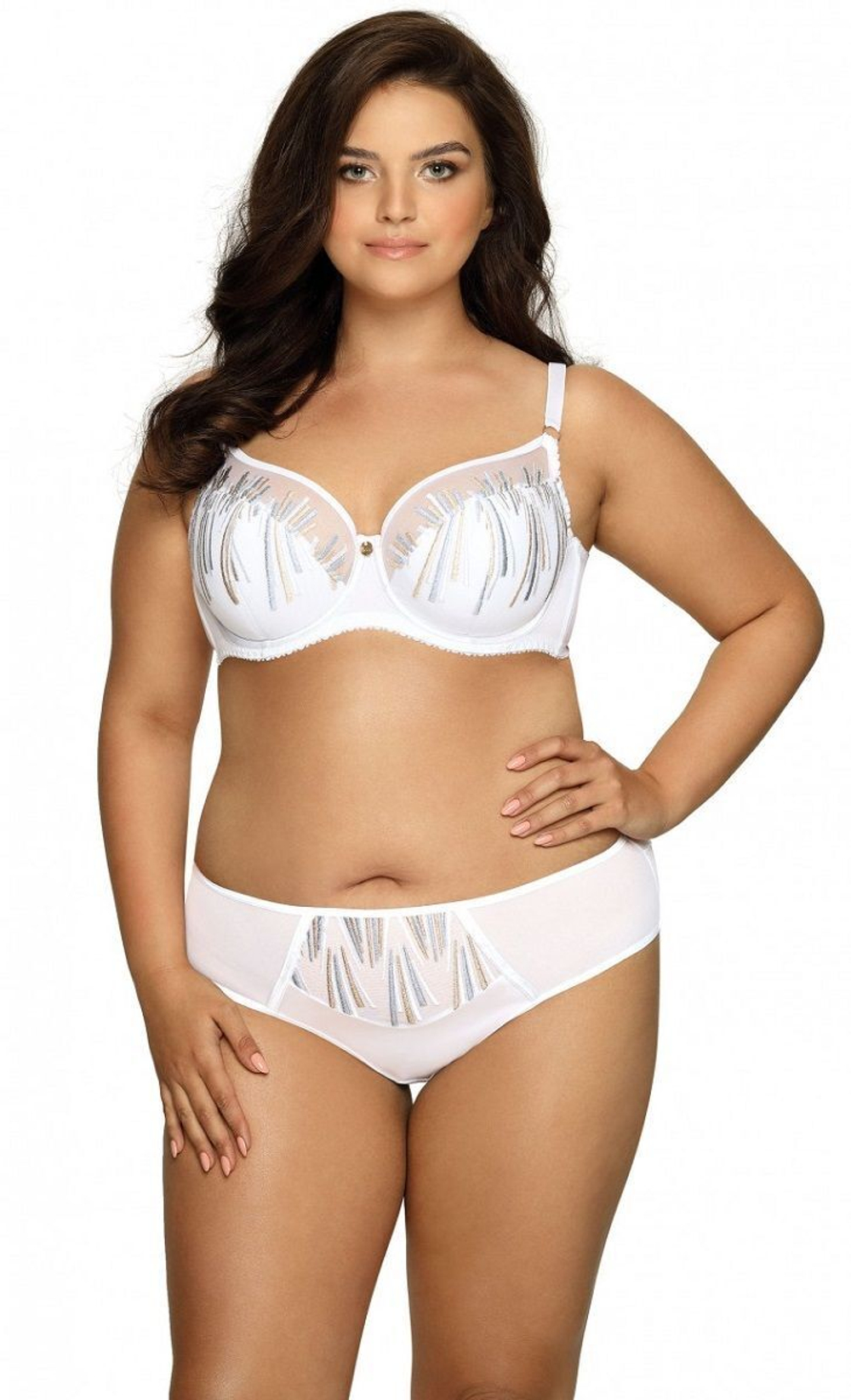 Бордовый бюстгальтер с вышивкой Calla (Размер: 85D) (Цвет: бордовый)