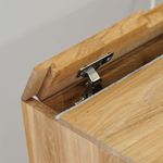 Тумба под телевизор Паво из дуба с подсветкой 140х42х50