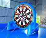 Надувной герметичный дартс «XL» диаметр 4,5 м, размер 4,5×1,5×4,5 м