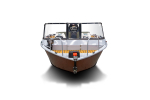 Комплект Алюминиевая лодка (катер) Mikatsu (Микатсу) 570 (Z43) Sport + мотор Hidea HDEF 115 FEL-T EFI