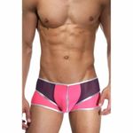 Мужские трусы хипсы розово-фиолетовые Cosmos Colors L30PPS