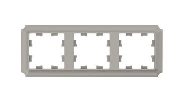 ATLASDESIGN ANTIQUE 3-постовая РАМКА, универсальная, ШАМПАНЬ