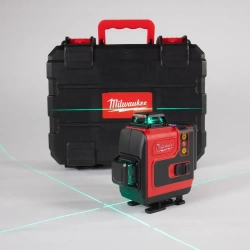 Лазерный уровень milwaukee 16 лучей зеленый