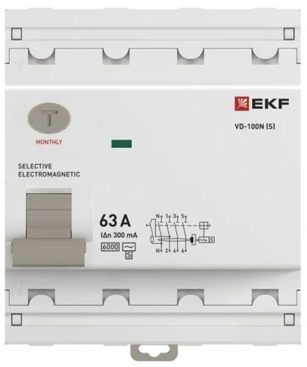УЗО  EKF E1046MS63300