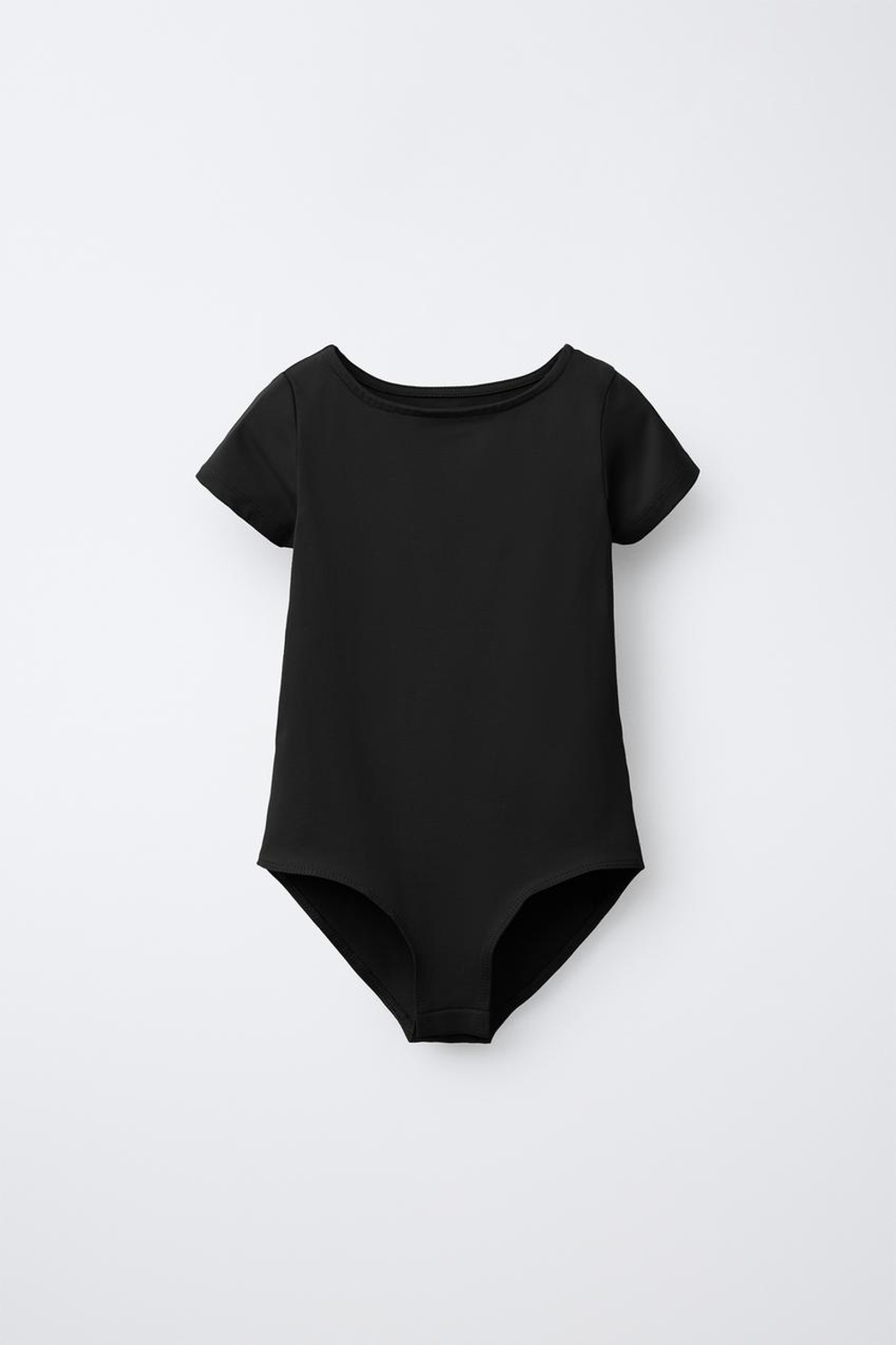 ZARA БОДИ ИЗ ПОЛИАМИДА, ЧЕРНЫЙ