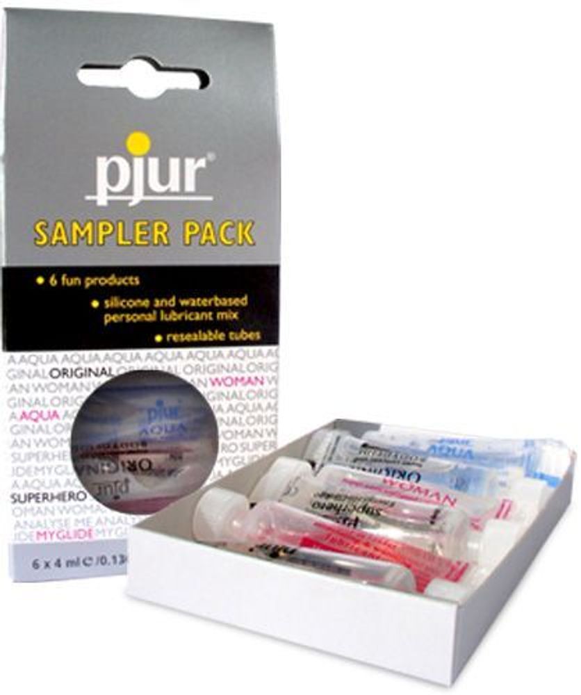 Набор смазок Pjur Sampler Pack по 4 мл