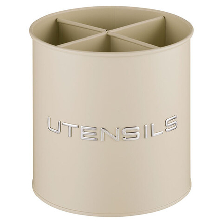 ПОДСТАВКА AGNESS ПОД КУХОННЫЕ ПРИБОРЫ, 14*15 СМ, ЦВЕТ: IVORY