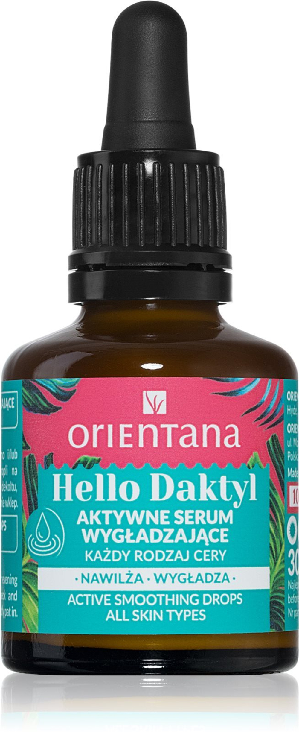 Orientana Hello Daktyl - разглаживающая сыворотка для лица, шеи и зоны декольте /   30  ml  / GTIN 5904533310238