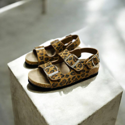 Детские леопардовые босоножки Buba Leopard