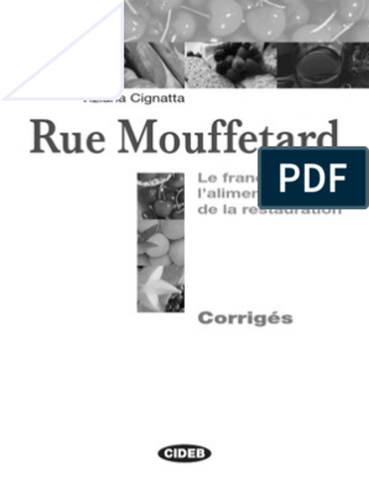 BC: Rue Mouffetard Corriges(France)