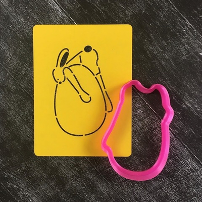 Зайка №64 на яйце