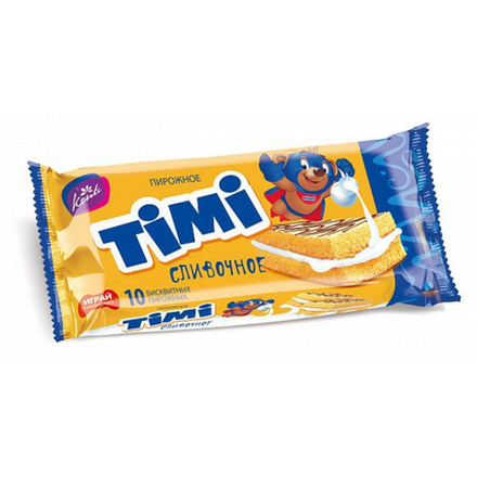Пирожное ТIMI Сливочное 330 гр
