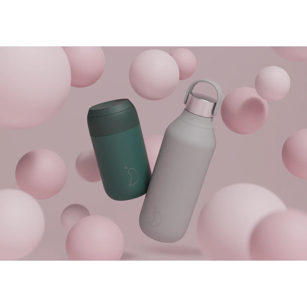 Chilly's Bottles Термобутылка Series 2 500мл Серый