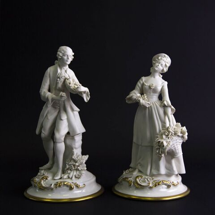 Винтаж: Фарфоровая мануфактура Capodimonte