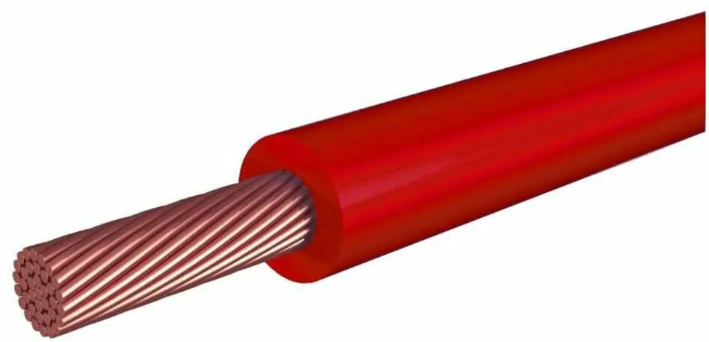 Провод ПуГВ   1*1 красный (ПВ-3) ГОСТ (500м) TDM SQ0124-0717