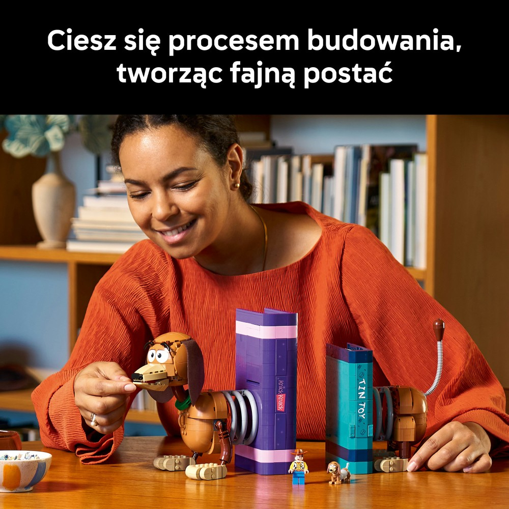 Конструктор LEGO Disney Pixar Toy Story 43301 Спиральный пёс — подставки для книг — фото 6