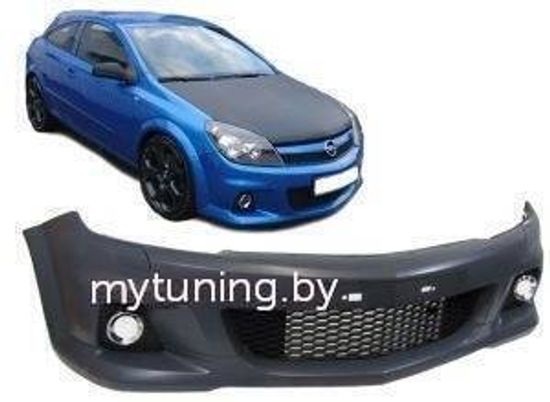 Предний бампер OPC/VXR LOOK для Opel Astra H