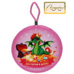 Подставка под горячее керамическая 16см «Денежный Дракон Рора»