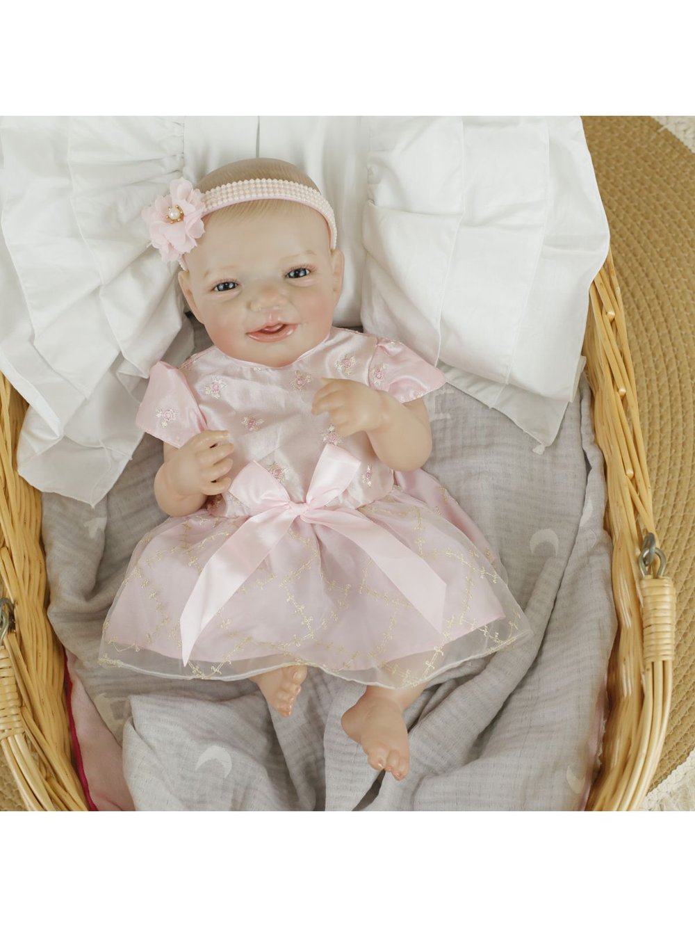 Кукла Реборн виниловая LifeReborn 45см (LR-025)