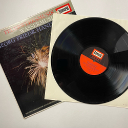 Винтажная виниловая пластинка LP Georg Friedr. Handel, Das Philharmonische Staatsorchester Hamburg, Leopold Ludwig Feuerwerksmusik / Wassermusik (Germany 1970)