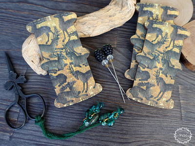 Бобинка "Штутгартские карты - Девятка оленей"