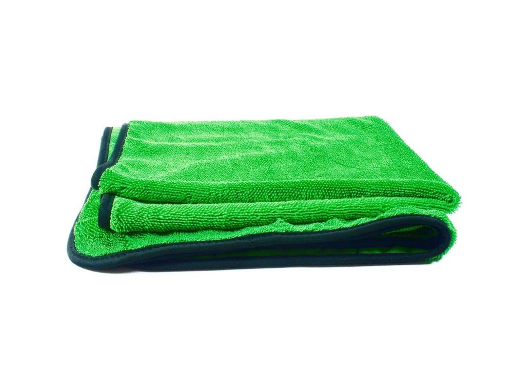 A302 Scratchless Drying Towel Микрофибра для сушки 60х90, 500 gsm, зеленая