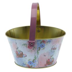 GAEM Изделие декоративное "Ведерко пасхальное", L19,5 W19 H10,5 см