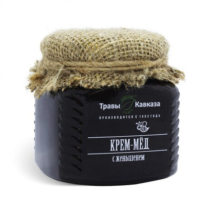 Крем - мёд с женьшенем