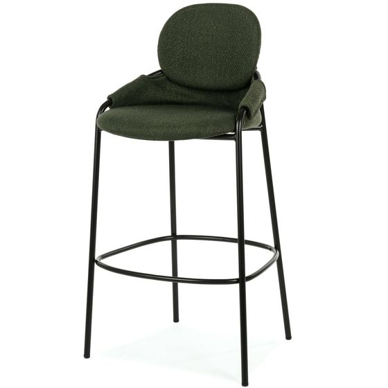 Барный стул Claudio зеленый