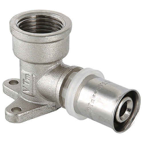 Пресс-угольник с креплением ВР 20*3/4" внутренняя резьба (Valtec) VTm.254